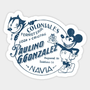 Felix The Cat - Retro Faded Design Sticker